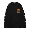 SC25 RUDIES x ROLLING CRADLE LONG SLEEVE TEE（BLACK）