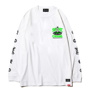SC25 RUDIES x ROLLING CRADLE LONG SLEEVE TEE（WHITE）