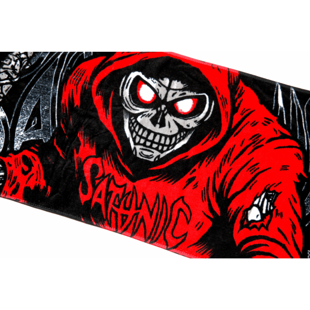 SATANIC CARNIVAL 2026 FACE TOWEL