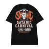 SATANIC CARNIVAL 2026 x ROLLING CRADLE & RUDIE'S TEE（ブラックxオレンジ）